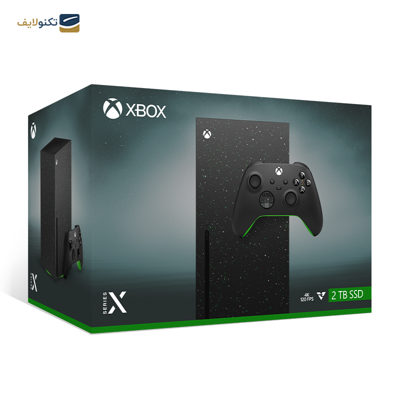 ایکس باکس سری ایکس نسخه Galaxy Black ظرفیت 2 ترابایت - Microsoft XBOX Series X Galaxy Black Special Edition 2TB