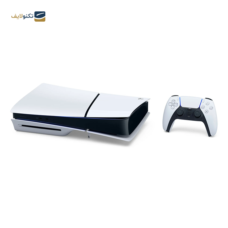 پلی استیشن 5 اسلیم دیسک خور آسیا سفید 1 ترابایت + 3 دسته سفید - PlayStation 5 Slim Standard Edition with 3 white DualSense - Region Asia