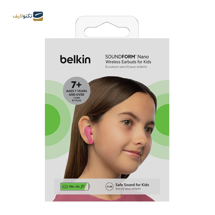 هندزفری بی سیم بلکین مدل PAC003bt - Belkin PAC003bt Wireless Earbuds