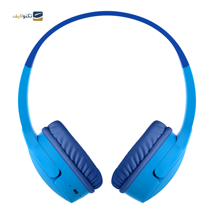 هدفون بی سیم بلکین مدل AUD002bt SoundForm Mini - SoundForm Mini Wireless On-Ear Headphones for Kids