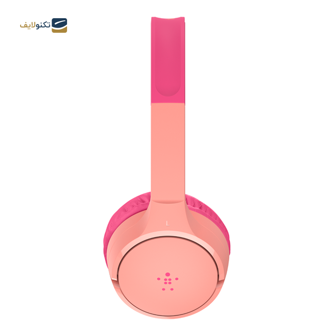 هدفون بی سیم بلکین مدل AUD002bt SoundForm Mini - SoundForm Mini Wireless On-Ear Headphones for Kids