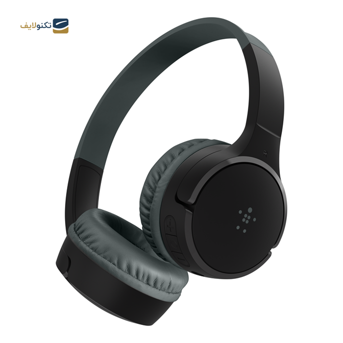 هدفون بی سیم بلکین مدل AUD002bt SoundForm Mini - SoundForm Mini Wireless On-Ear Headphones for Kids