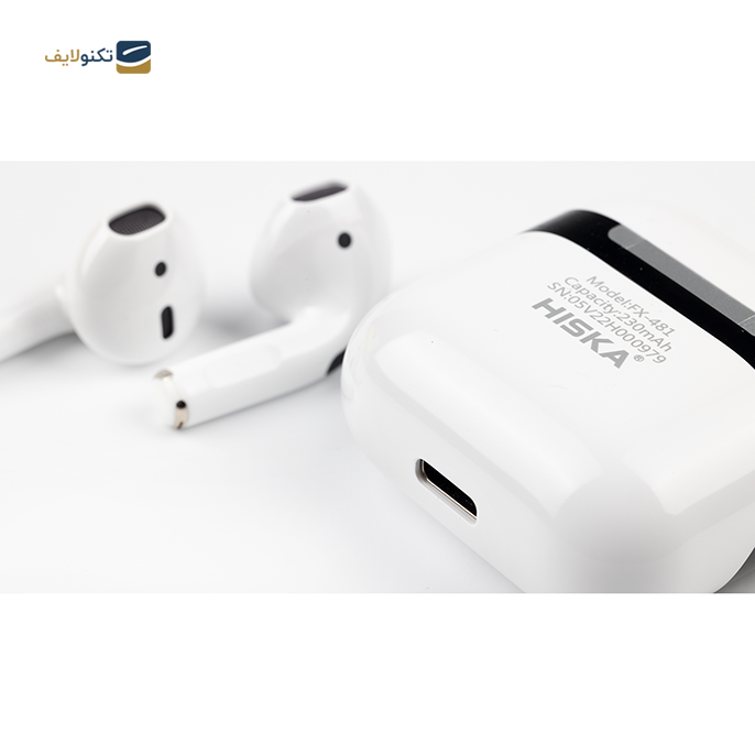 هندزفری بی سیم هیسکا مدل Airpod FX-481 - Hiska Stereo Airpod FX-481 with Charging case