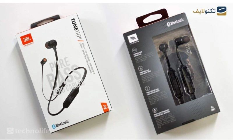 هدفون بی سیم جی بی ال مدل TUNE 110 BT - JBL TUNE 110 BT Wireless Bluetooth Headphones