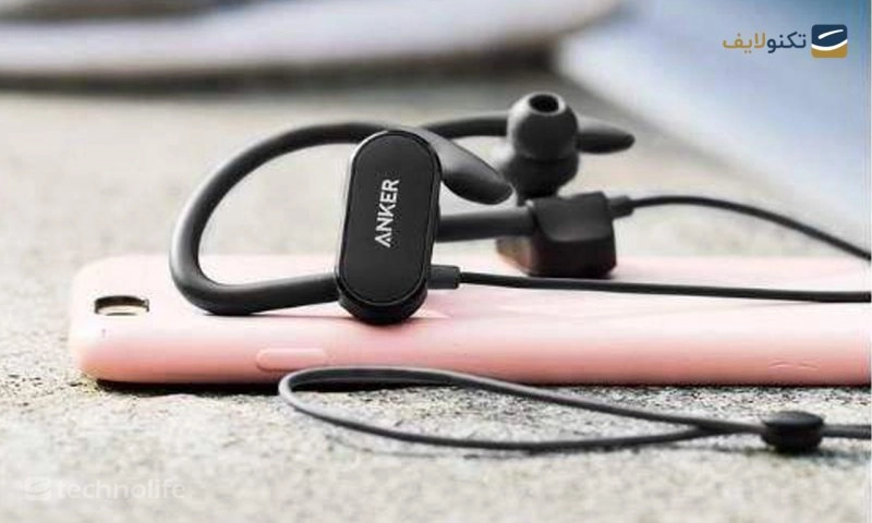 هدفون بی سیم انکر مدل SoundBuds Curve A3263 - Headphones Wireless Anker SoundBuds Curve A3263