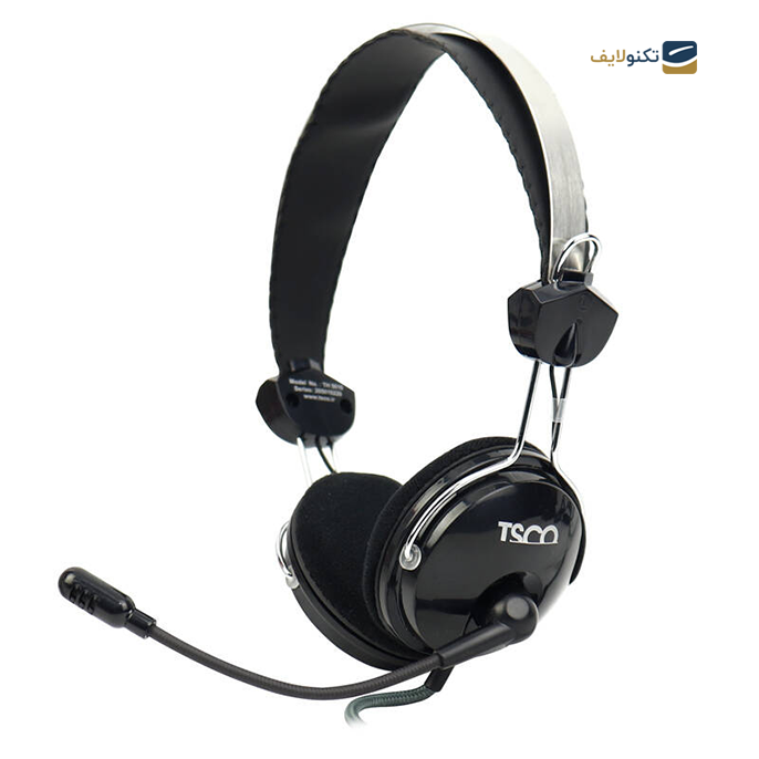 هدفون با سیم تسکو مدل  TH 5016 - TSCO TH 5016 Wired Headset