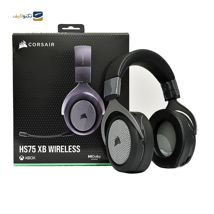 هدفون گیمینگ بی سیم کورسیر مدل HS75 XB WIRELESS - corsair HS75 XB WIRELESS Gaming headphone