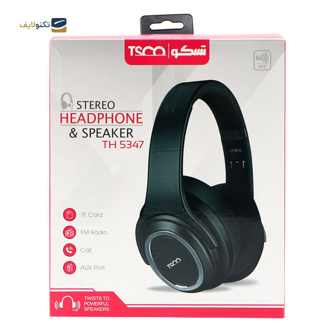 هدفون بی سیم تسکو مدل TH 5347 - TSCO TH 5347 Wireless Headphone