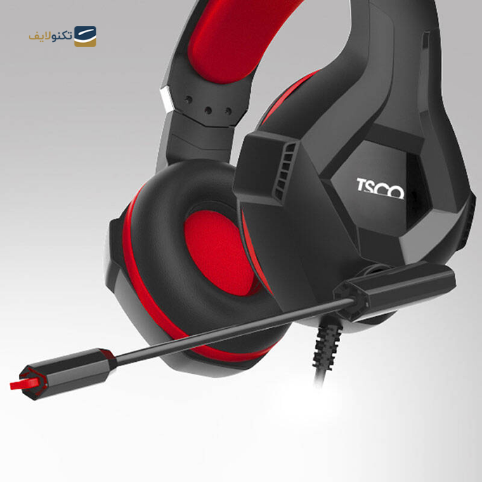 هدفون با سیم گیمینگ تسکو مدل TH 5151  - TSCO TH 5151 Gaming Headset