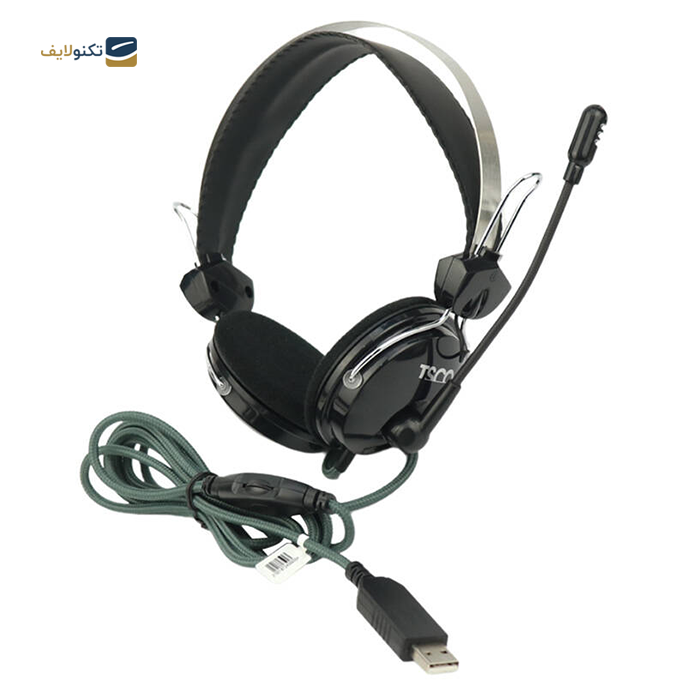 هدفون با سیم تسکو مدل TH 5018 - TSCO TH 5018 Wired Headset