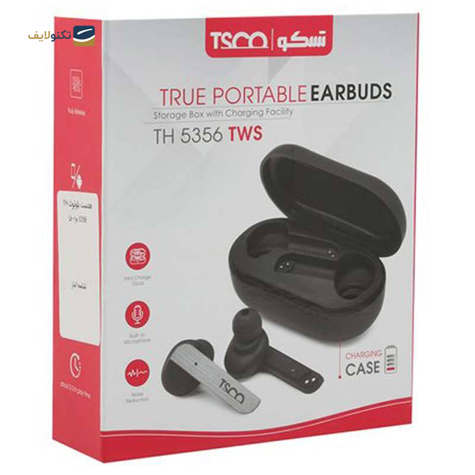 هندزفری بی سیم تسکو مدل TH 5356  - TSCO TH 5356 TWS True Wireless Handsfree