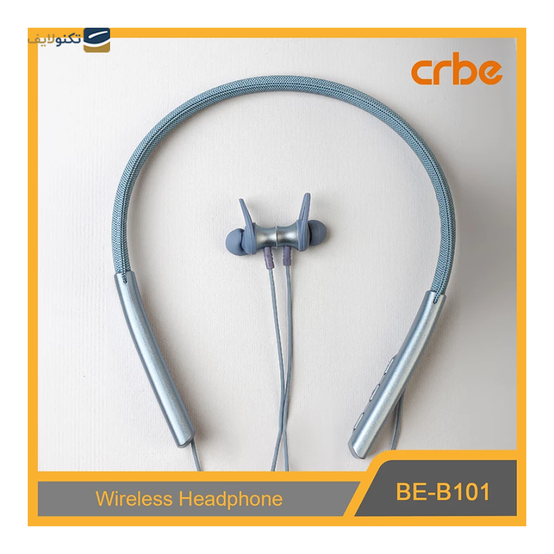 هندزفری بلوتوثی کربی مدل BE-B101 گردنی - Crbe BE-B101 Bluetooth Handsfree