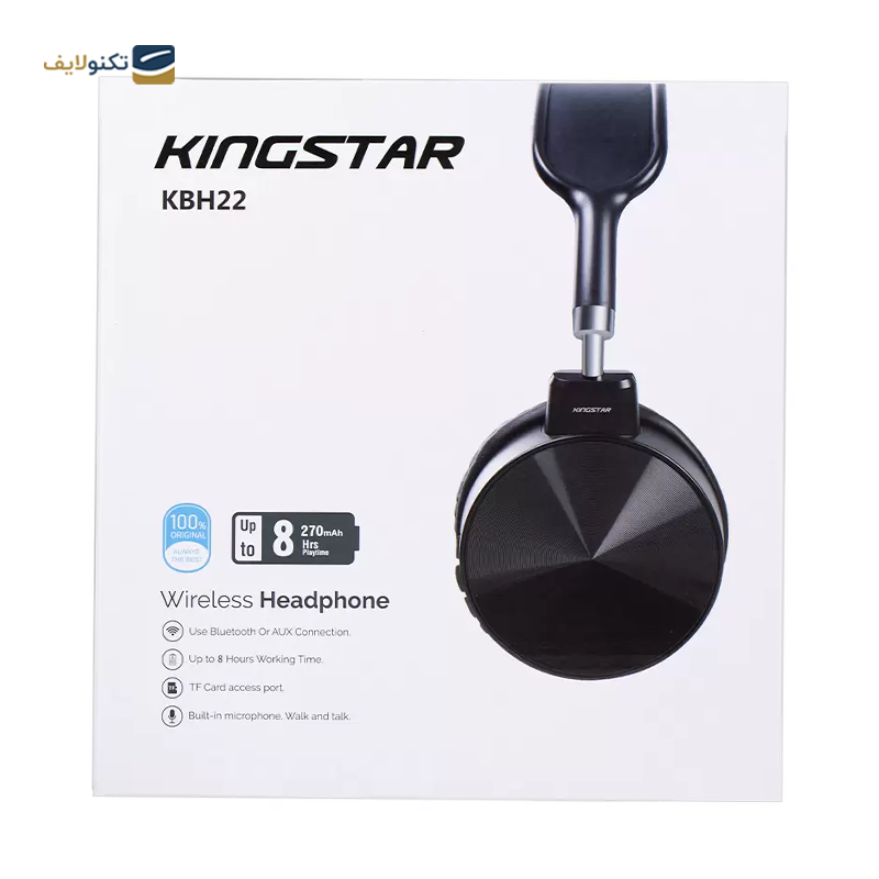 هدفون بلوتوثی کینگ استار مدل KBH22 - KingStar KBH22 Bluetooth Headphone