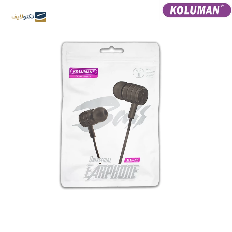 هندزفری سیمی کلومن مدل EK-012 - Koluman EK-012 Wired Handsfree