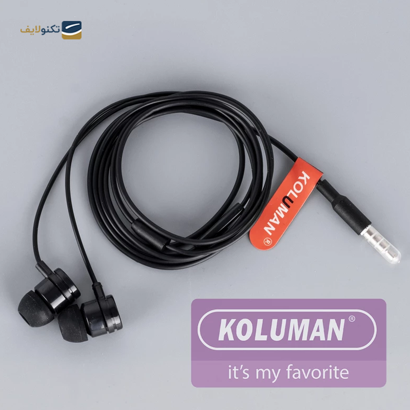 هندزفری سیمی کلومن مدل KE-001 - Koluman KE-001 Wired Handsfree