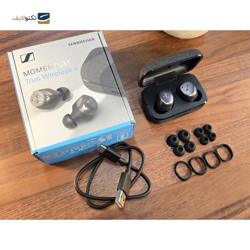 هندزفری بلوتوثی سنهایزر مدل MOMENTUM True Wireless 4 - Sennheiser TWS MOMENTUM True Wireless 4 Earbods