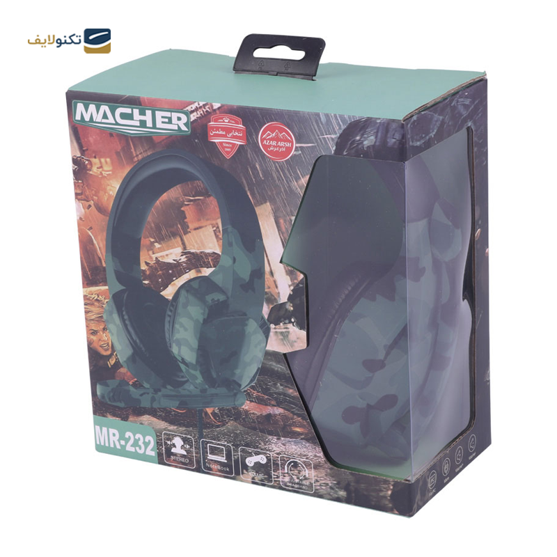 هدست گیمینگ مچر مدل MR-232 - Macher MR-232 Headset