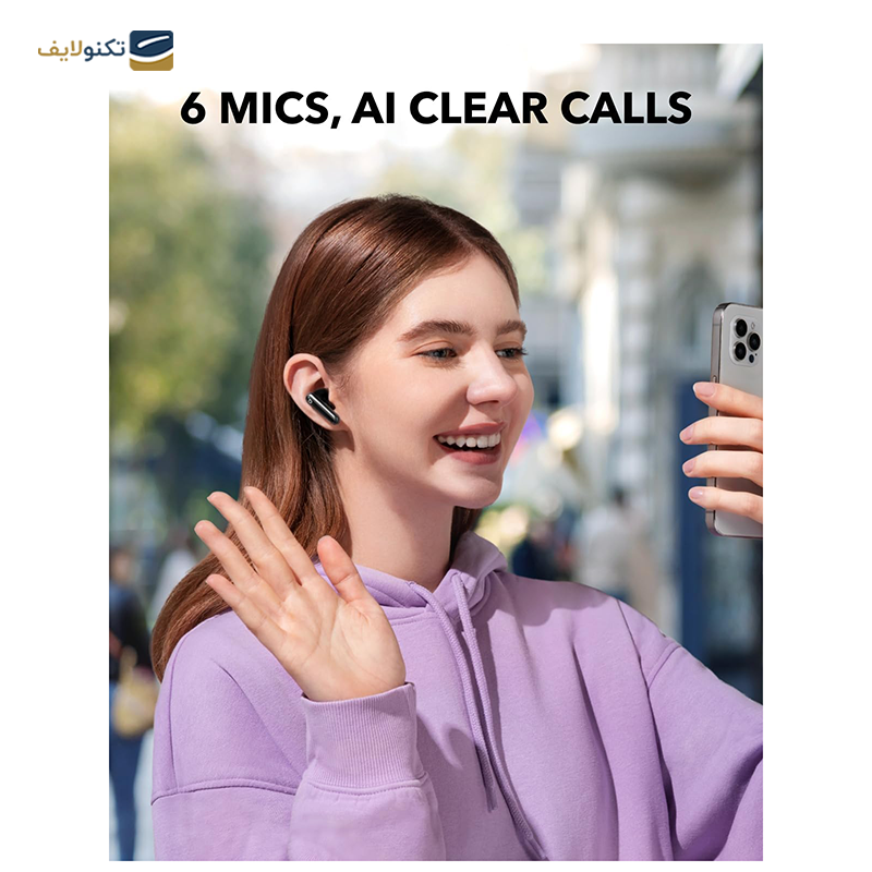 هندزفری بلوتوثی انکر مدل Soundcore P40i A3955 نویز کنسلینگ - Anker Soundcore P40i A3955 ANC Wireless Headset