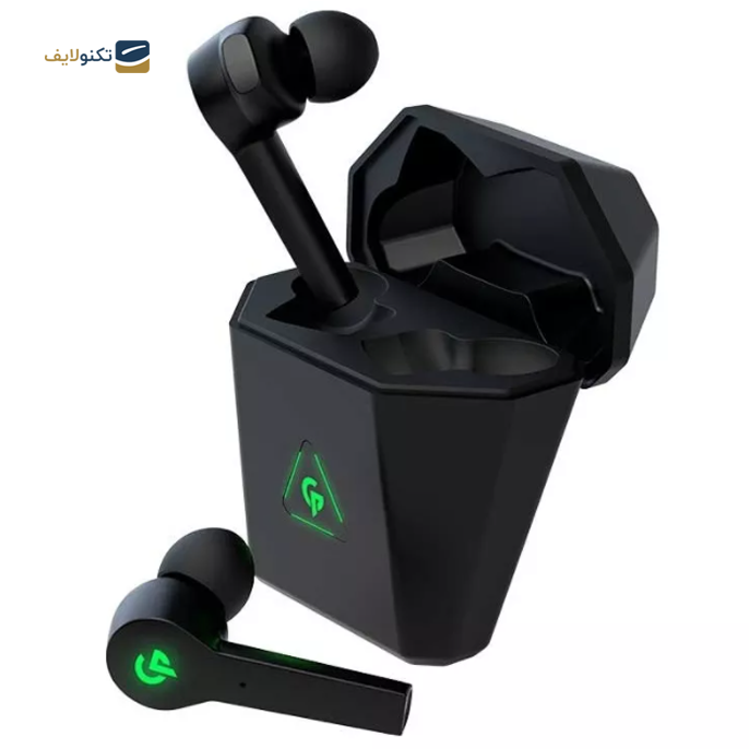 هندزفری گیمینگ بی سیم پرودو مدل PDX412 - Porodo PDX412 gaming bluetooth Earbuds