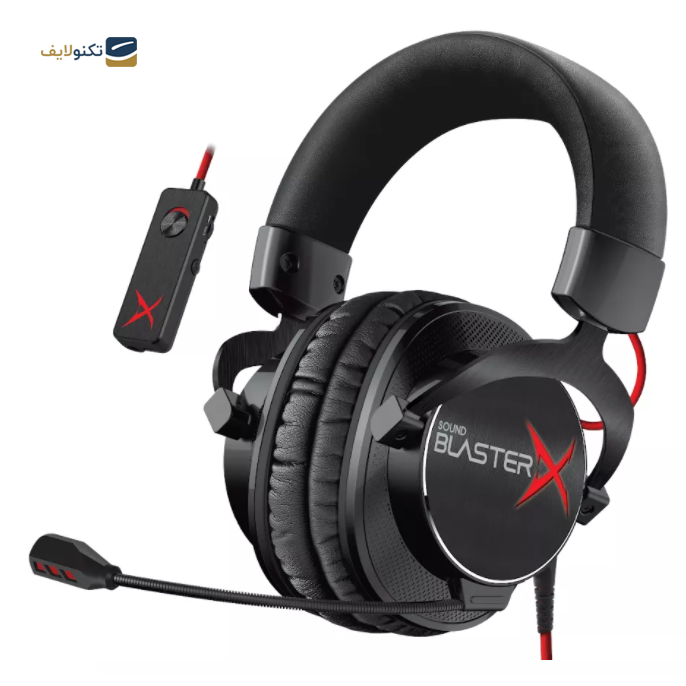 هدفون گیمینگ کریتیو مدل Sound BlasterX H7 - Creative BLASTERX H7 Headphones