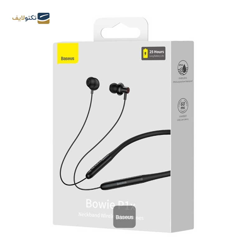 هندزفری بی سیم باسئوس مدل Bowie P1X - Baseus Bowie P1X Neckband Wireless Earphones