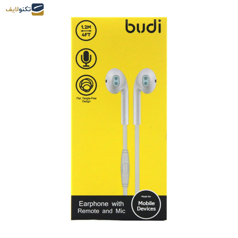 هندزفری سیمی بودی مدل M8J102EP  - Budi M8J102EP Handsfree