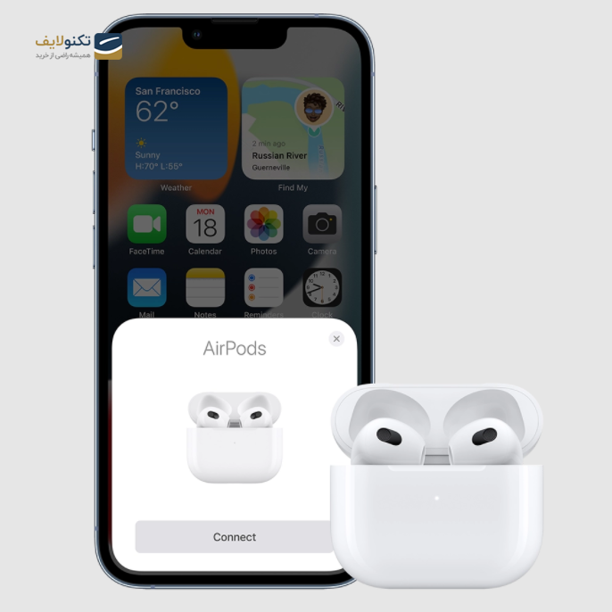 هندزفری بی سیم اپل مدل AirPods 3 Mag Safe Charging Case - AirPods 3 Mag Safe Charging Case Wireless Headphones