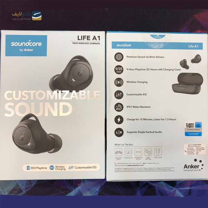  هندزفری بی سیم انکر مدل Life A1 - Anker Life A1 TWS Earbuds