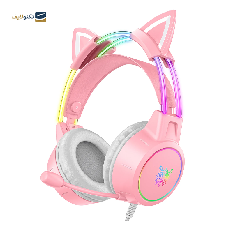 هدفون سیمی گیمینگ اونیکوما مدل X15 PRO CAT - Onikuma X15 PRO CAT Gaming Headphone