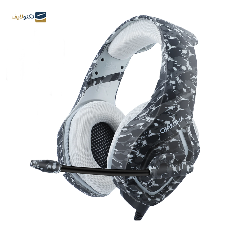 هدست سیمی گیمینگ اونیکوما مدل K1B - Onikuma K1B Wired Headset Gaming