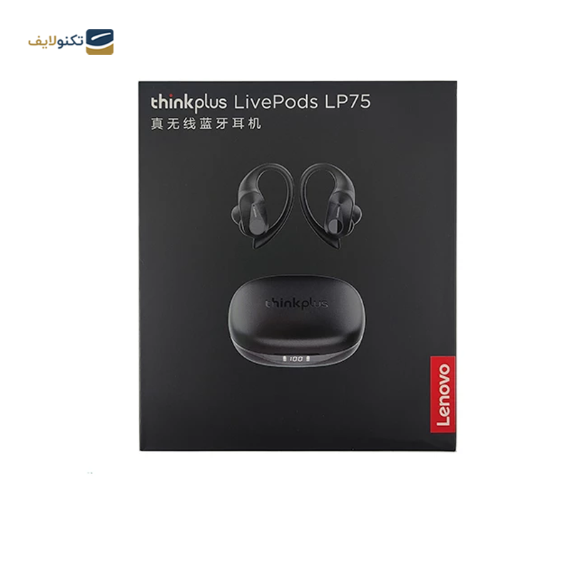 هندزفری بلوتوثی لنوو مدل Thinkplus LivePods LP75 - Lenovo Thinkplus LivePods LP75 Bluetooth Earbuds