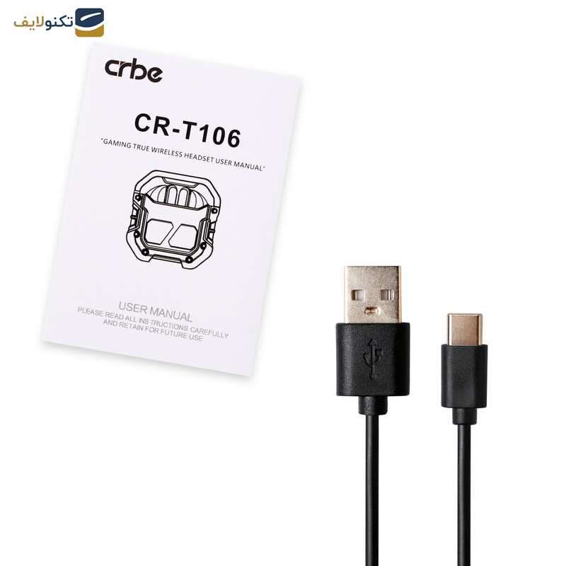 هندزفری بلوتوثی کربی مدل CR-T106 - 