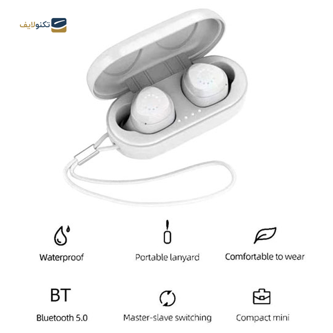  هندزفری بی سیم جویروم مدل JR-TL1 TWS Wireless - Joyroom JR-TL1 TWS Wireless Earphones