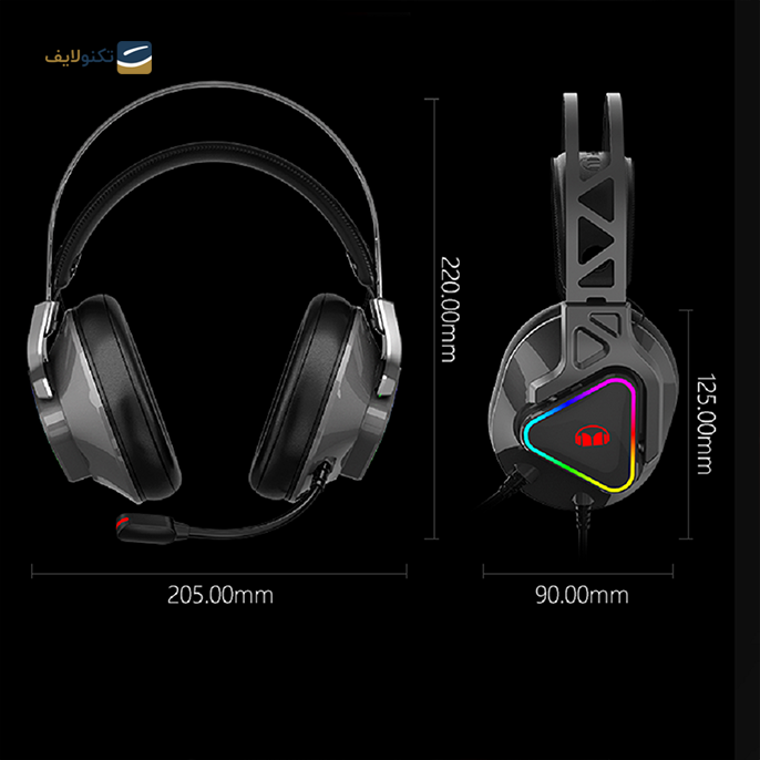  هدفون گیمینگ مانستر مدل AIRMARS N3 - AIRMARS N3