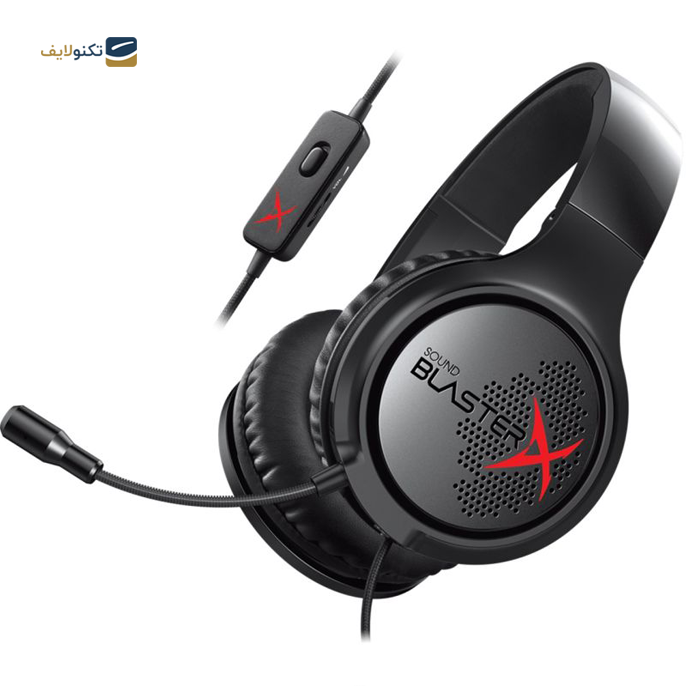  هدفون با سیم گیمینگ کریتیو مدل Sound Blaster H3 - Creative Sound Blaster H3 Headset