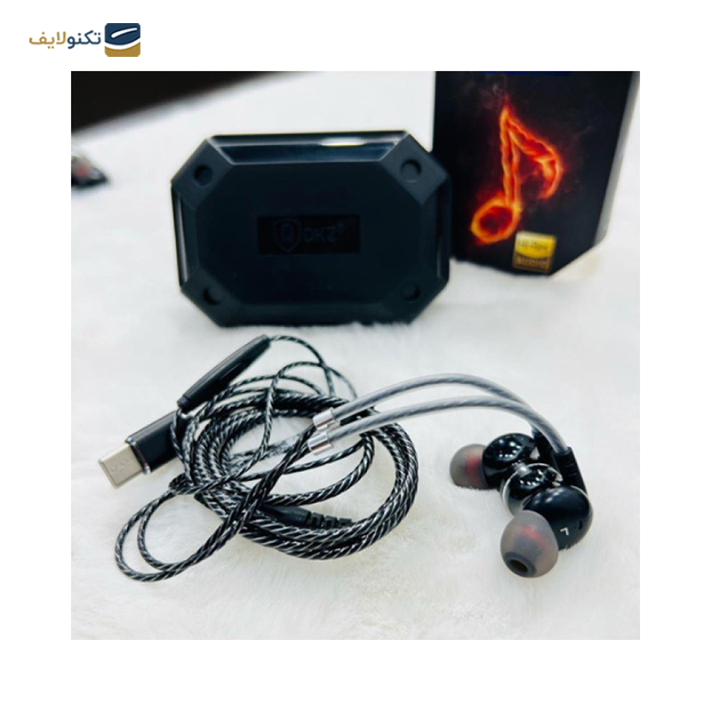 هدفون کیو کی زد مدل DM10 تایپ C - QKZ DM10 Type C in ear headphone