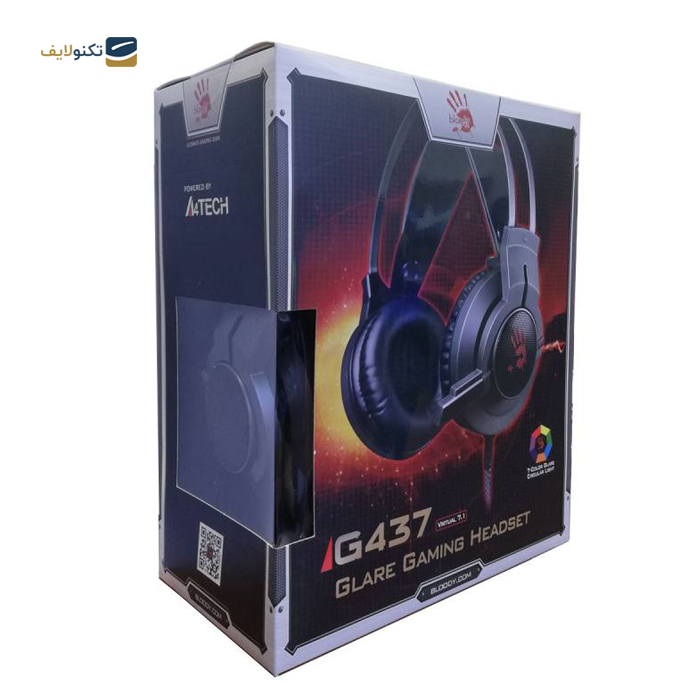  هدست باسیم گیمینگ بلادی مدل G437 - Bloody G437 Headset