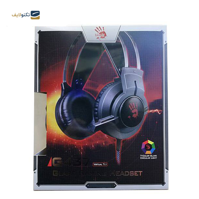  هدست باسیم گیمینگ بلادی مدل G437 - Bloody G437 Headset