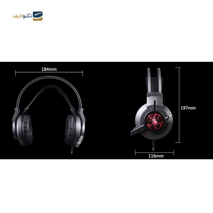  هدست باسیم گیمینگ بلادی مدل G430 - Bloody G430 Headset