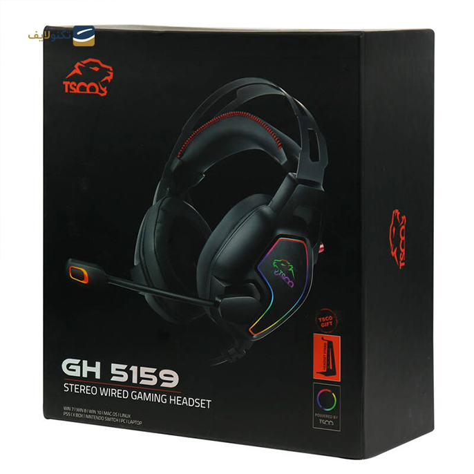  هدفون گیمینگ تسکو مدل GH 5159 - TSCO GH 5159 Gaming Headset