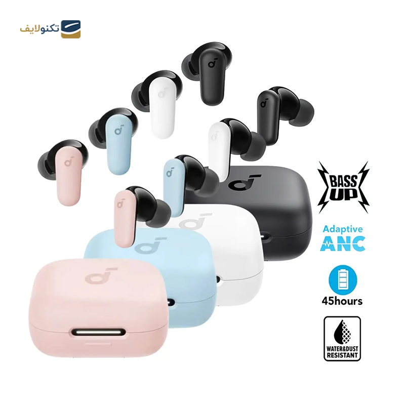 هندزفری بی سیم انکر مدل Soundcore R50i NC A3959 - Anker Soundcore R50i NC A3959 bluetooth Earbuds