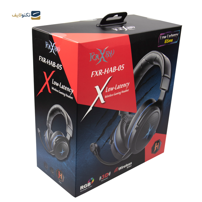  هدست بی سیم گیمینگ فاکس ایکس ری مدل FXR-HAB-05 - FoxXray FXR-HAB-05 gaming headphone