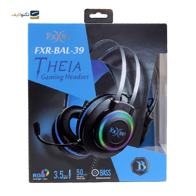 هدست باسیم گیمینگ فاکس ایکس ری مدل FXR-BAL-39 - THEIA FXR-BAL-39