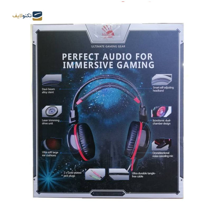  هدست باسیم گیمینگ بلادی مدل G300	 - Bloody G300 Headset