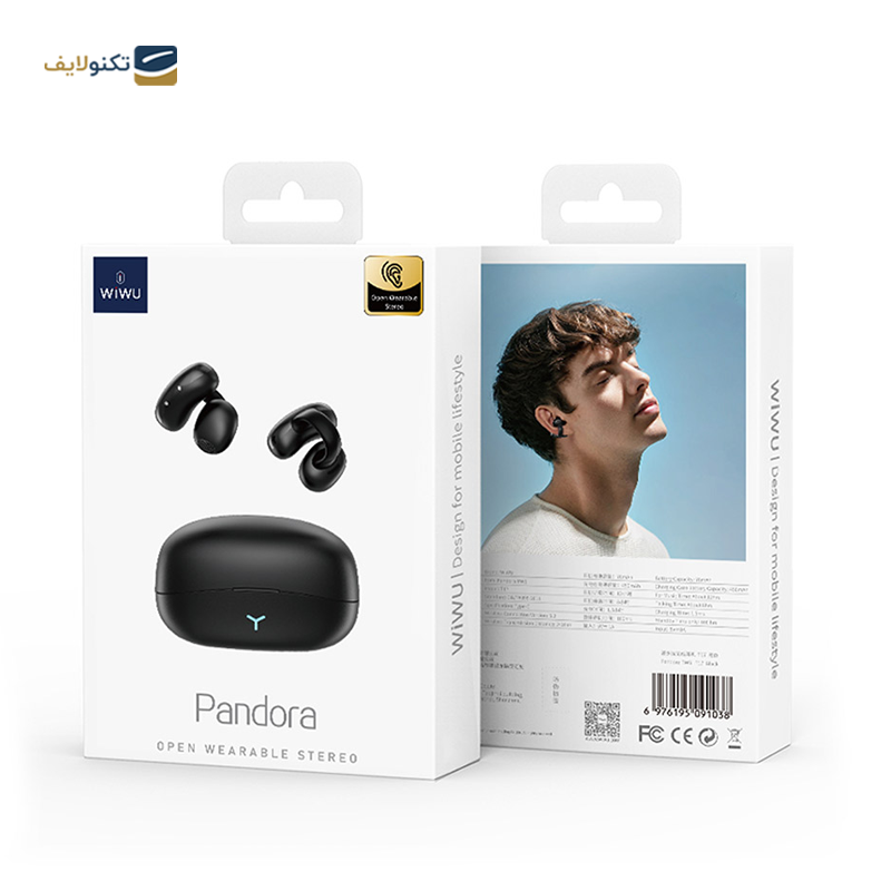 هندزفری بلوتوثی ویوو مدل Pandora TWS T17 - WIWU Bluetooth Pandora TWS T17