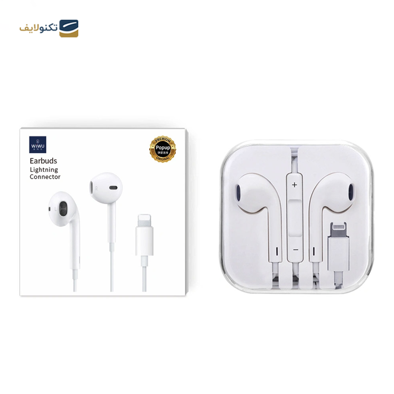 هندزفری  ویوو مدل Lightning earbuds 302 - WIWU Lightning earbuds 302 Earphone