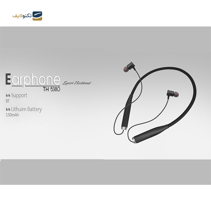  هندزفری بی سیم تسکو مدل TH 5380 - TSCO TH 5380 Neckband Bluetooth Headphone