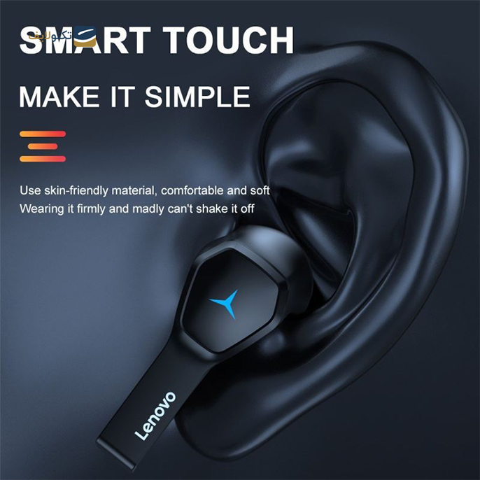  هندزفری بی سیم لنوو مدل  MAH HQ08 - Lenovo MAH HQ08 bluetooth Earbuds