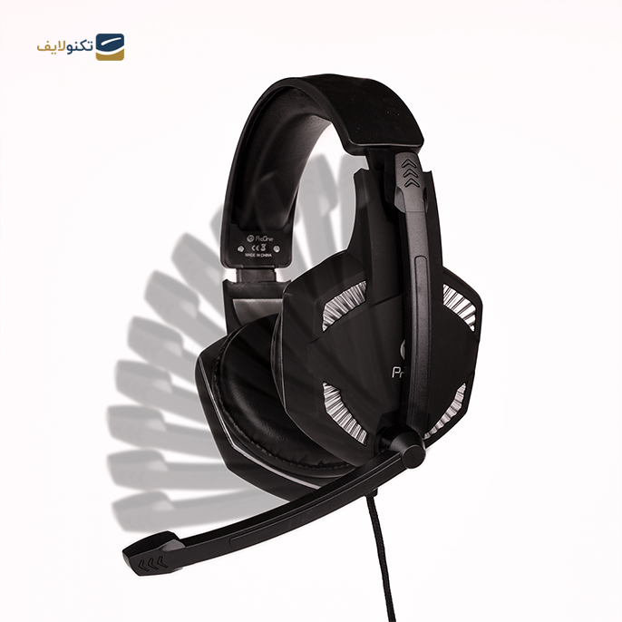  هدفون با سیم گیمینگ پرووان مدل PHG3810 - Proone PHG3810 gaming wired headphone