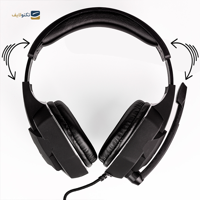  هدفون با سیم گیمینگ پرووان مدل PHG3810 - Proone PHG3810 gaming wired headphone